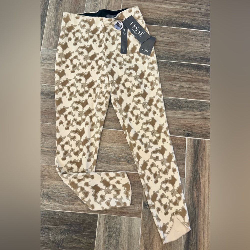 Lysse Lynette leopard patterned denim pants